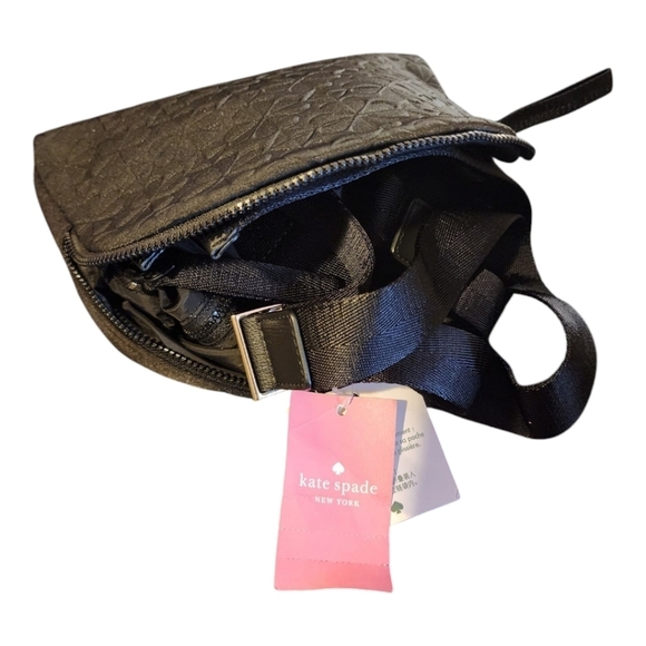 Kate Spade Arya Black Packable Nylon Backpack Travel Bag Lightweight NWT main image 12